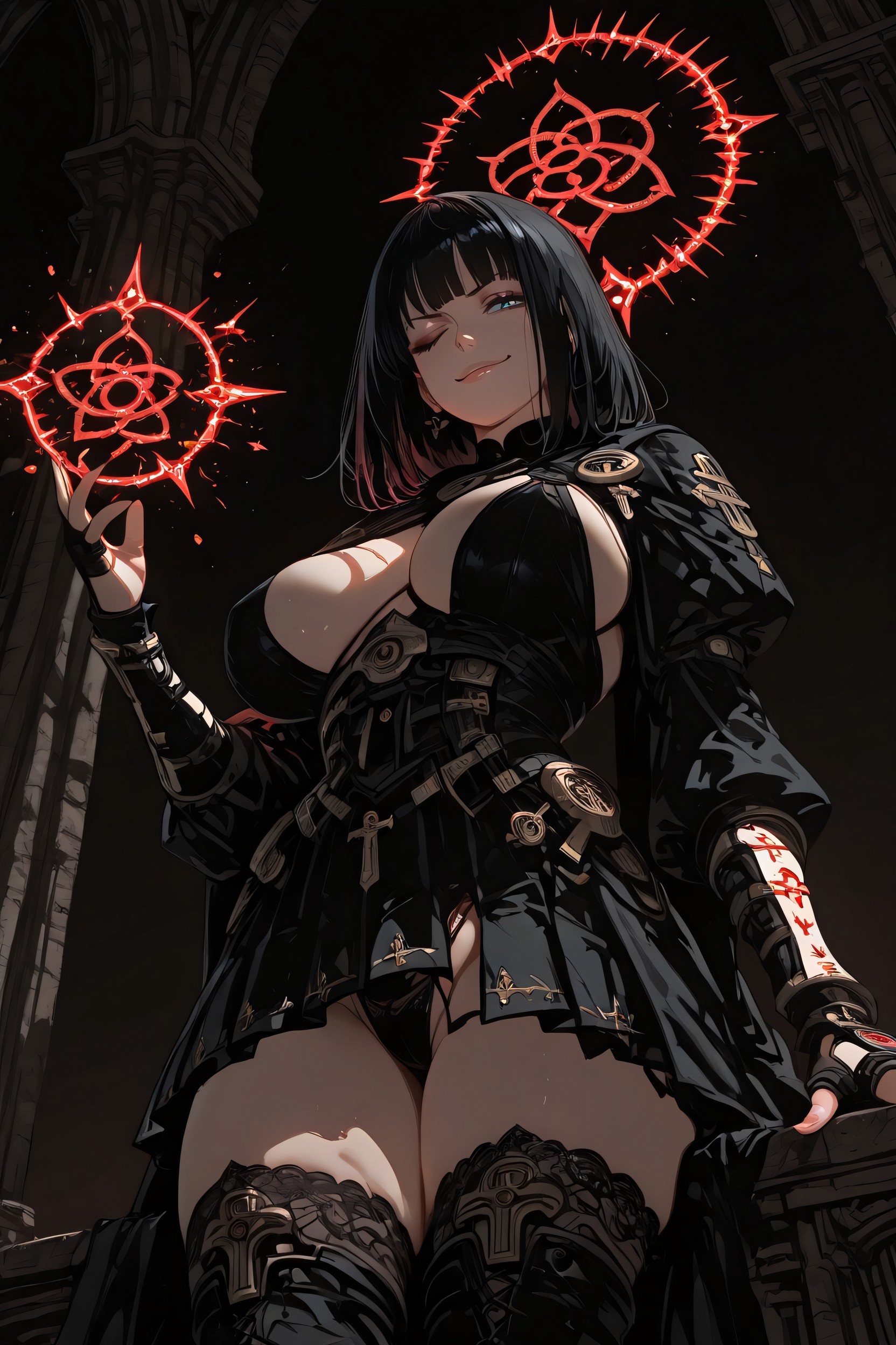 Black Hair, Fantasy Artifact Design, Bottom Up Hentai AI Porn