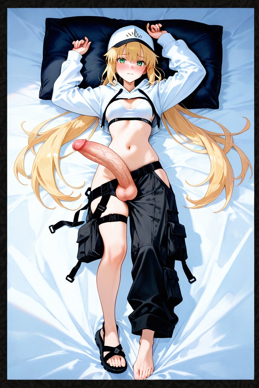 Very Long Penis, From A Very High Angle, Penis Bigger Than Body Hentai AI Porn