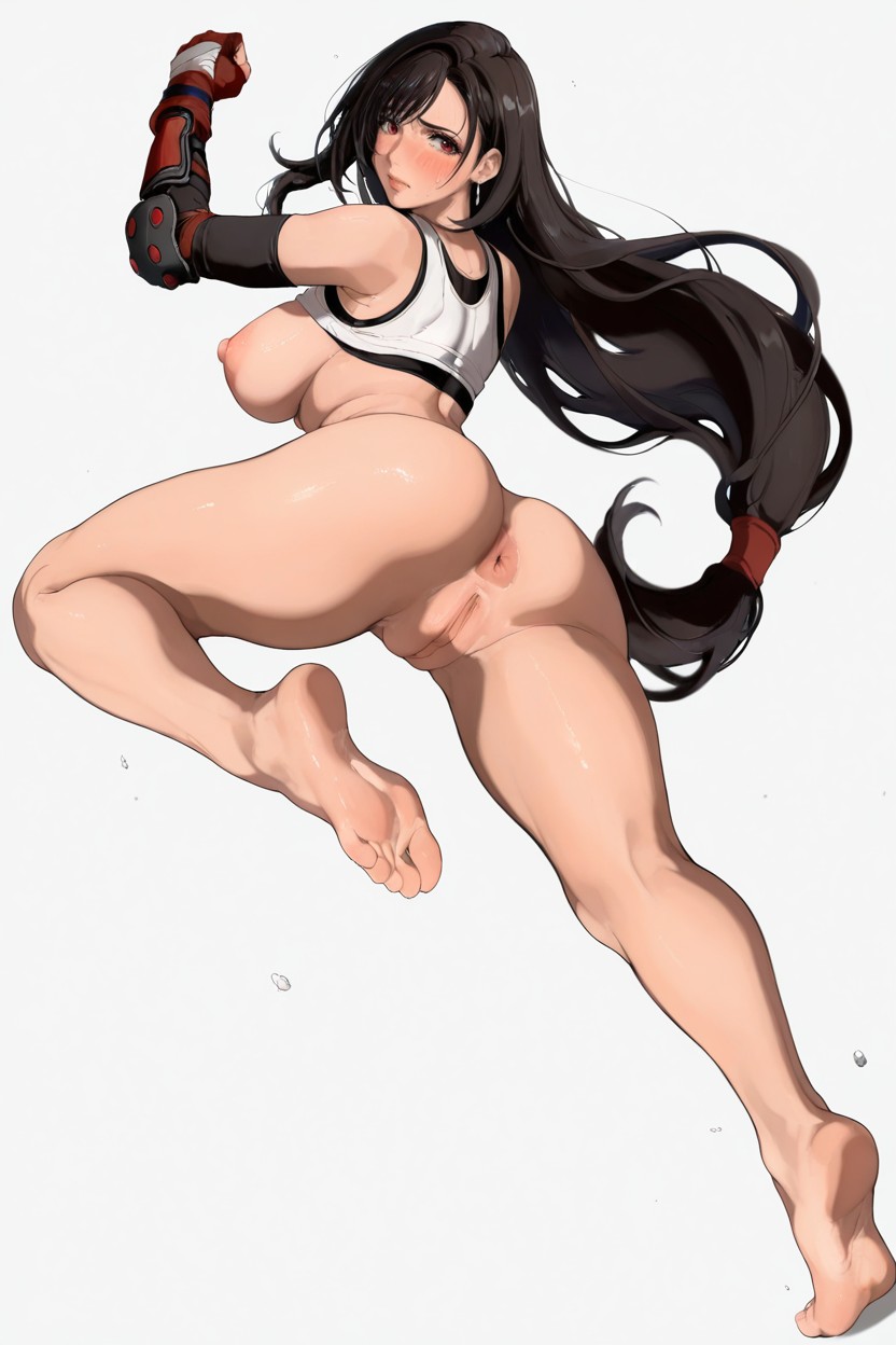Innie Pussy, Action Pose, Perfect Feet Hentai AI Porn