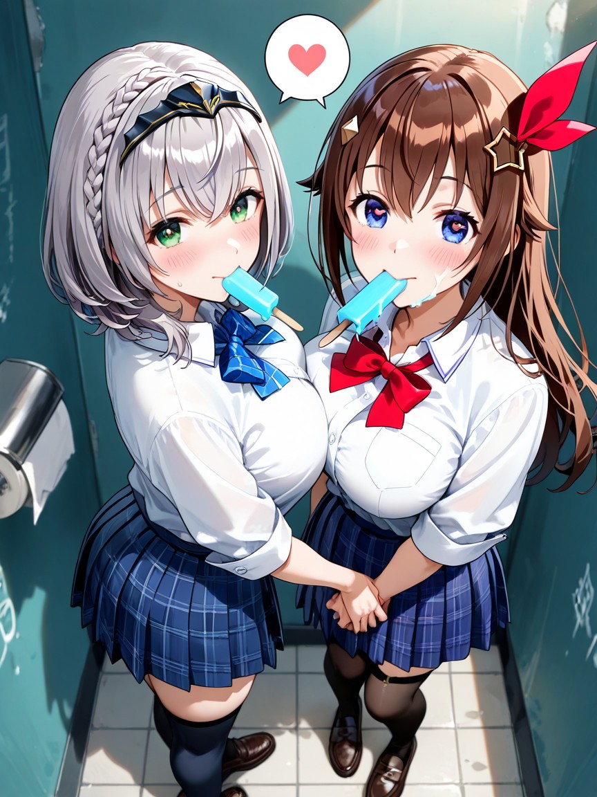 Blush, From Above, Official Ilustlation Hentai AI Porn