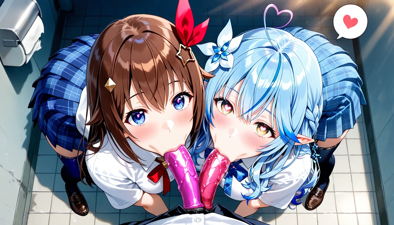 Duo, High Definition, Subtle Creases Hentai AI Porn