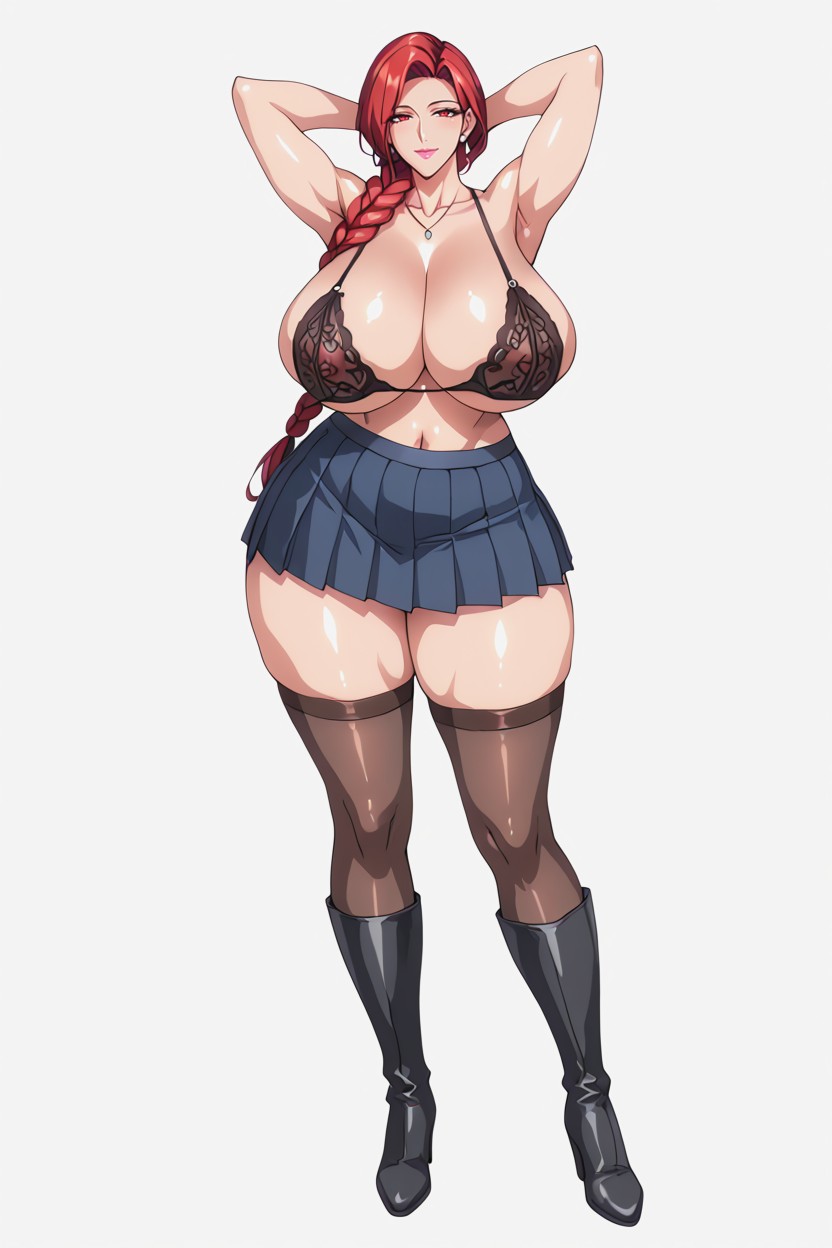 Breast Expansion, Perky Breasts Positioned Higher, Milf + Hentai AI Porn
