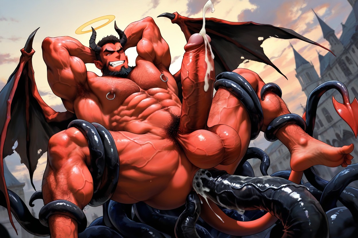 Large Gaping Ass, Giant Demon Fucking Male Angel, Gay Fit Male Sex Gay Fit Male Sex Hentai AI Porn