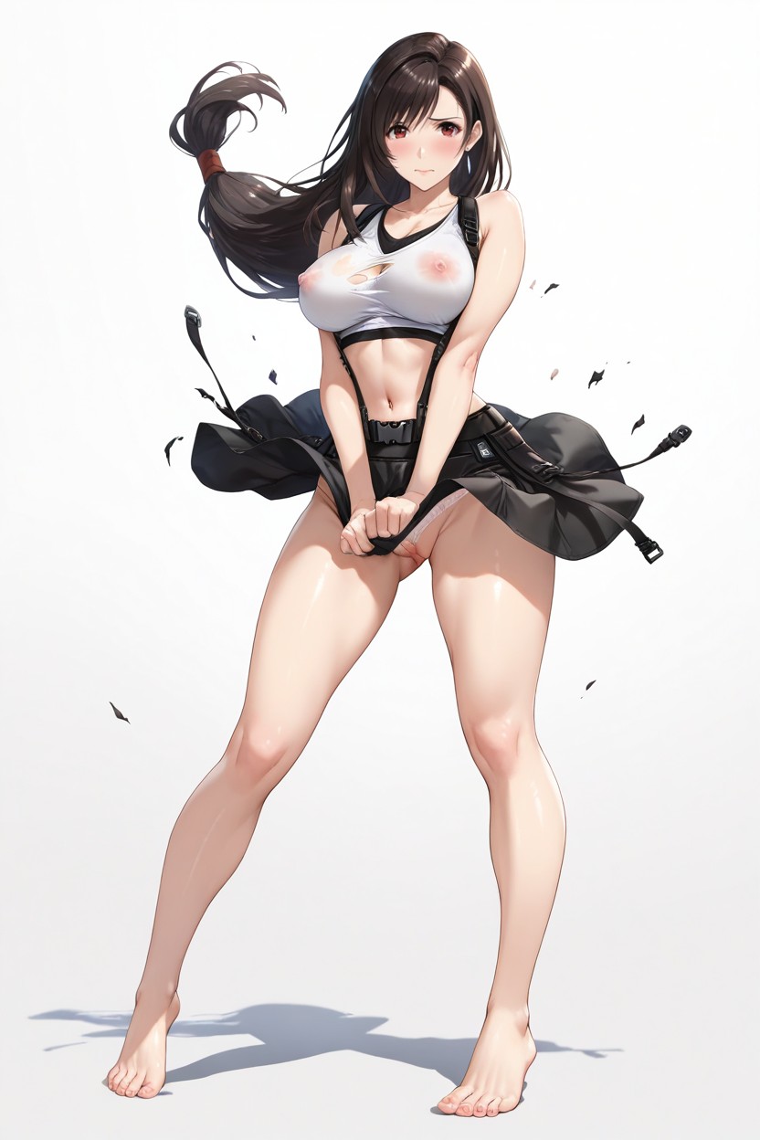 Perfect Illustration, Full Body Image, Innie Pussy Hentai AI Porn