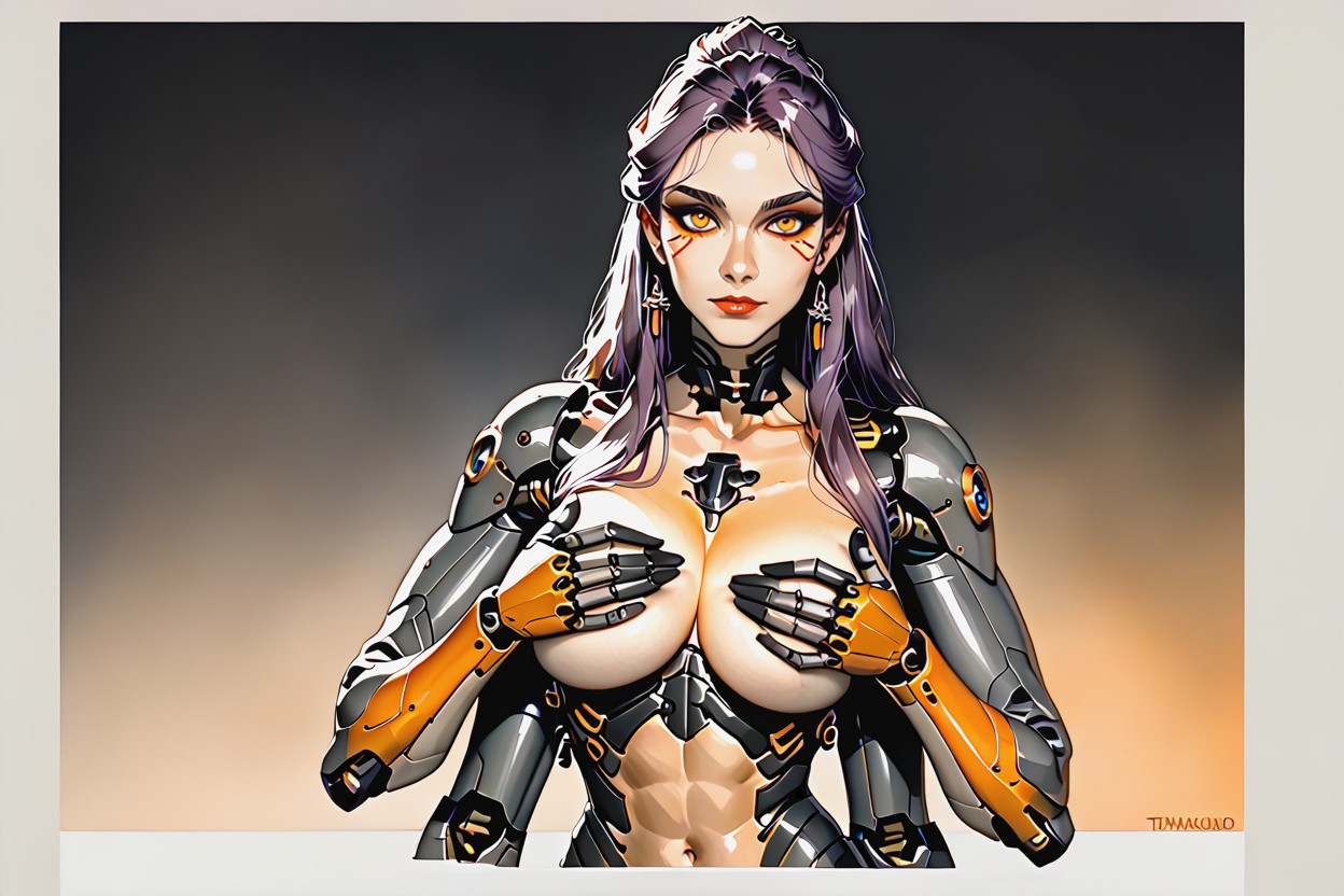 Character Has Arms, Looking At Viewer, Laughing Hentai AI Porn