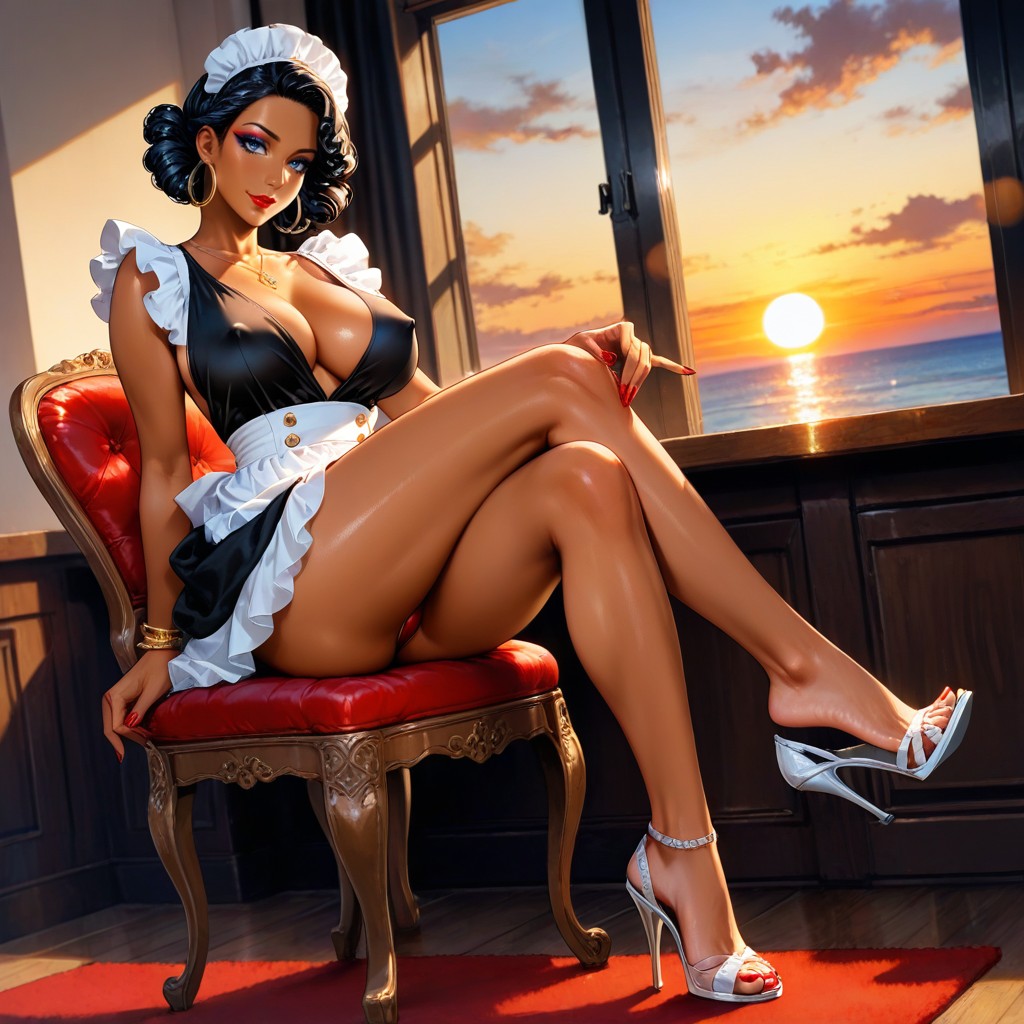 Perfect Image, Marilyn Curly Bob Hairstyle, Marilyn Hentai AI Porn