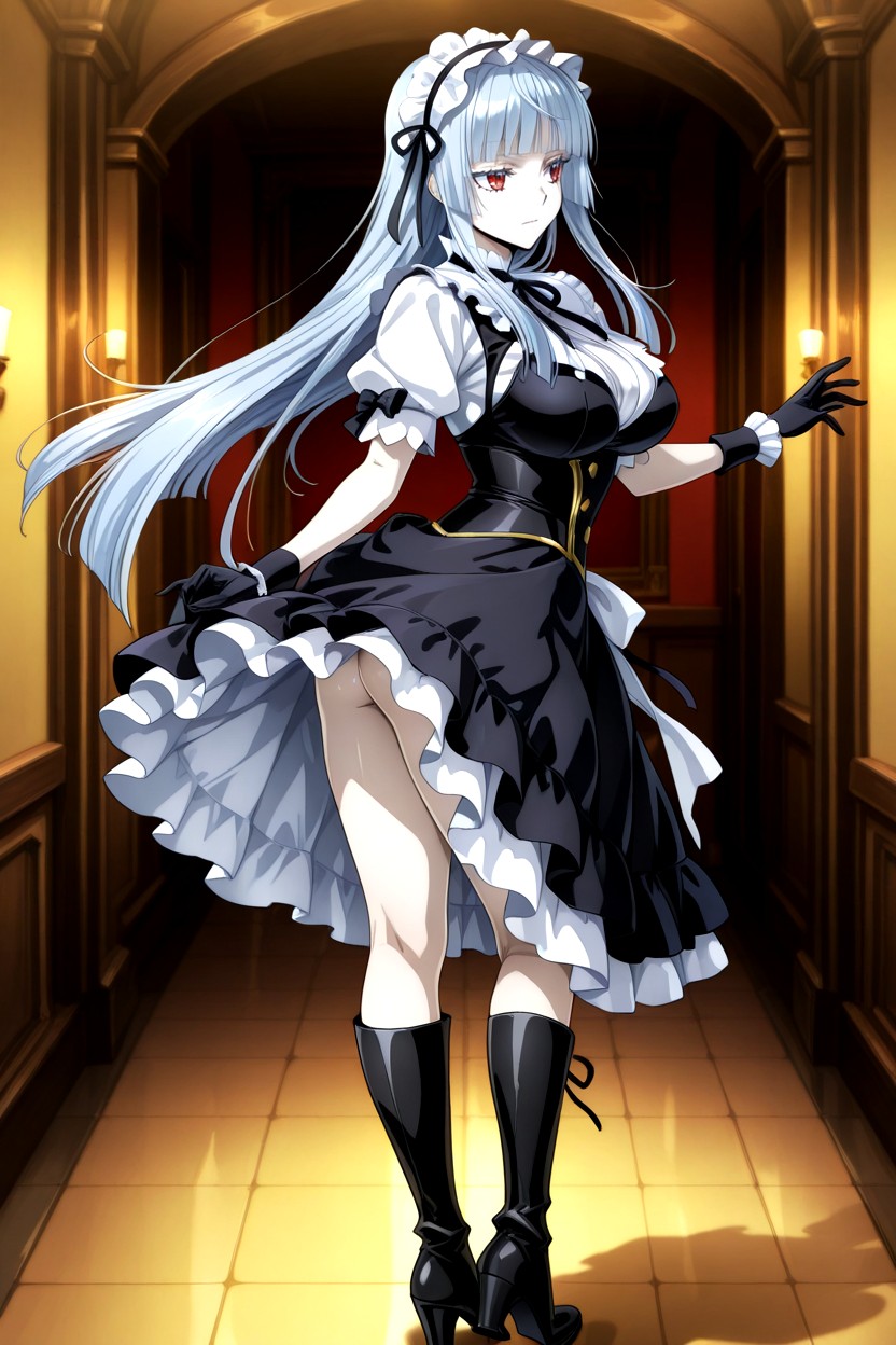 Expressionless Face, 25+, Full Body Hentai IA