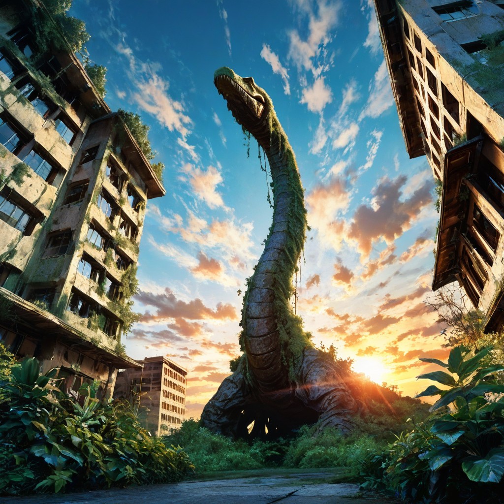 18+, Overgrown With Lush Green Vines, No Human Hentai IA