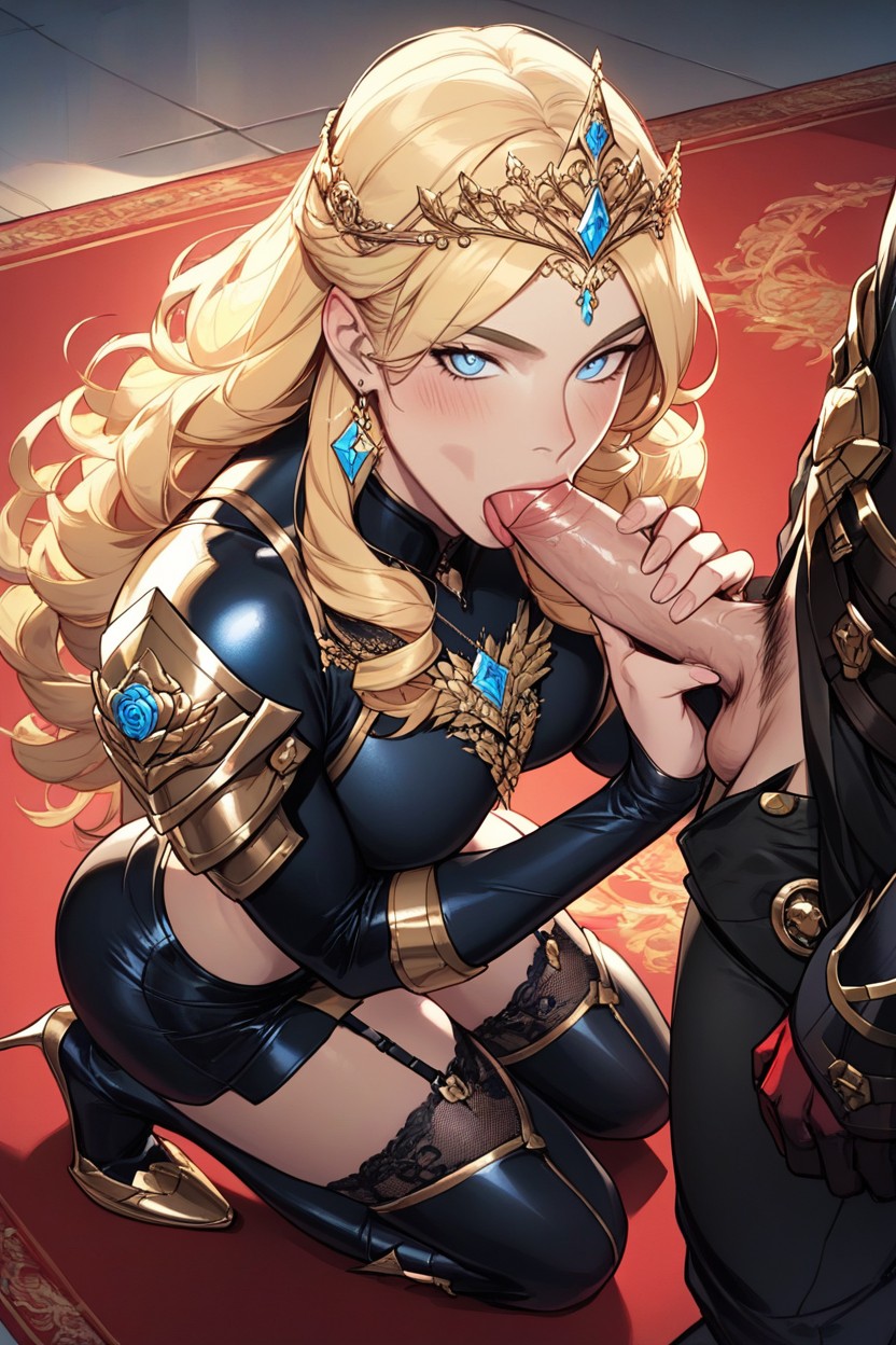 Medium Breast, 18+, Feminine Elegant Noble Princess Hentai AI Porn