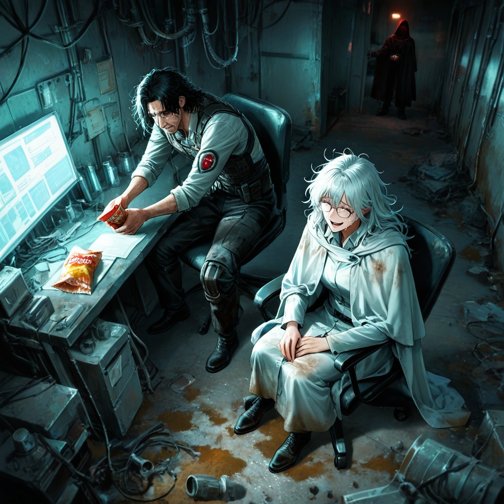 Cinematic Composition, Scientist Outfit, Dirt Clothes Hentai AI Porn