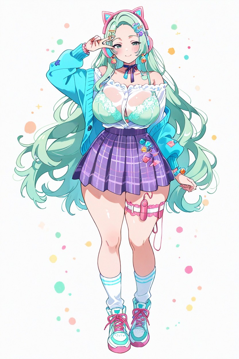 Abstract Shapes, Tie, Very Long Hair Porno IA Hentai