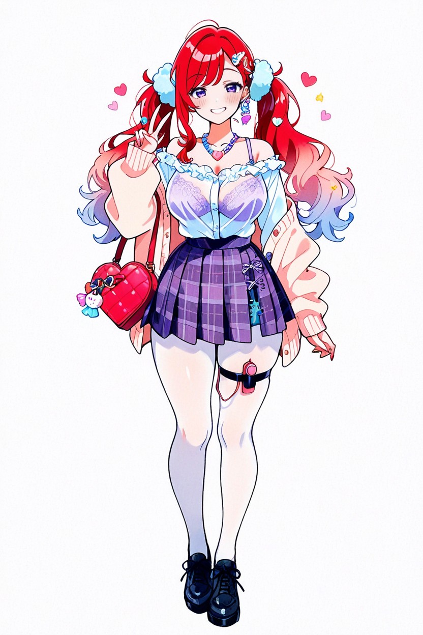 Clean Composition, Badge Collection, Gentle Light Diffusion Hentai IA