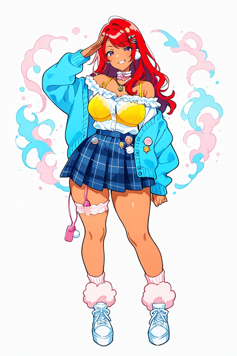 Gentle Light Diffusion, Flatnika, Loose Fluffy Hair Hentai AI Porn