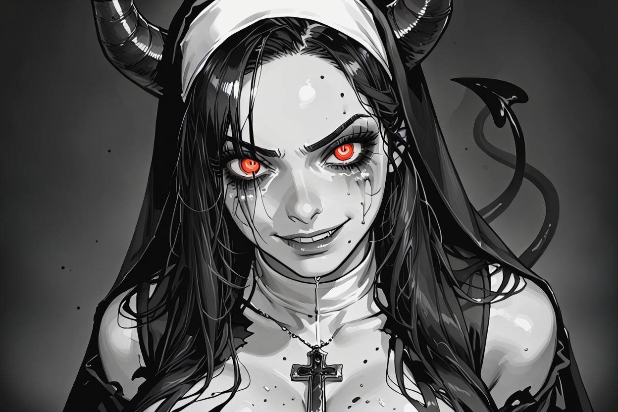 Beautiful Face, 30+, Very Deep Hentai AI Porn