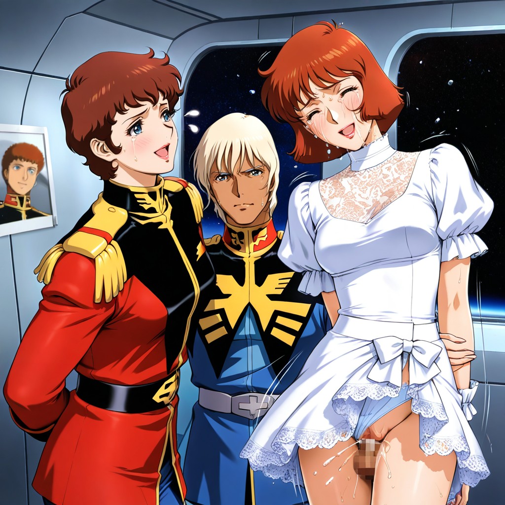 Deep Vaginal Penetration, Mignon, Red Zeon Uniform Porno IA Hentai