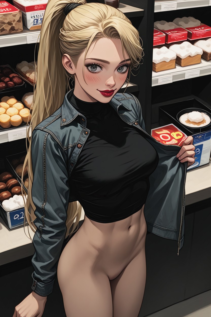 Rapunzel, Dark Red Lipstick, Skinnyleg Porno IA Hentai