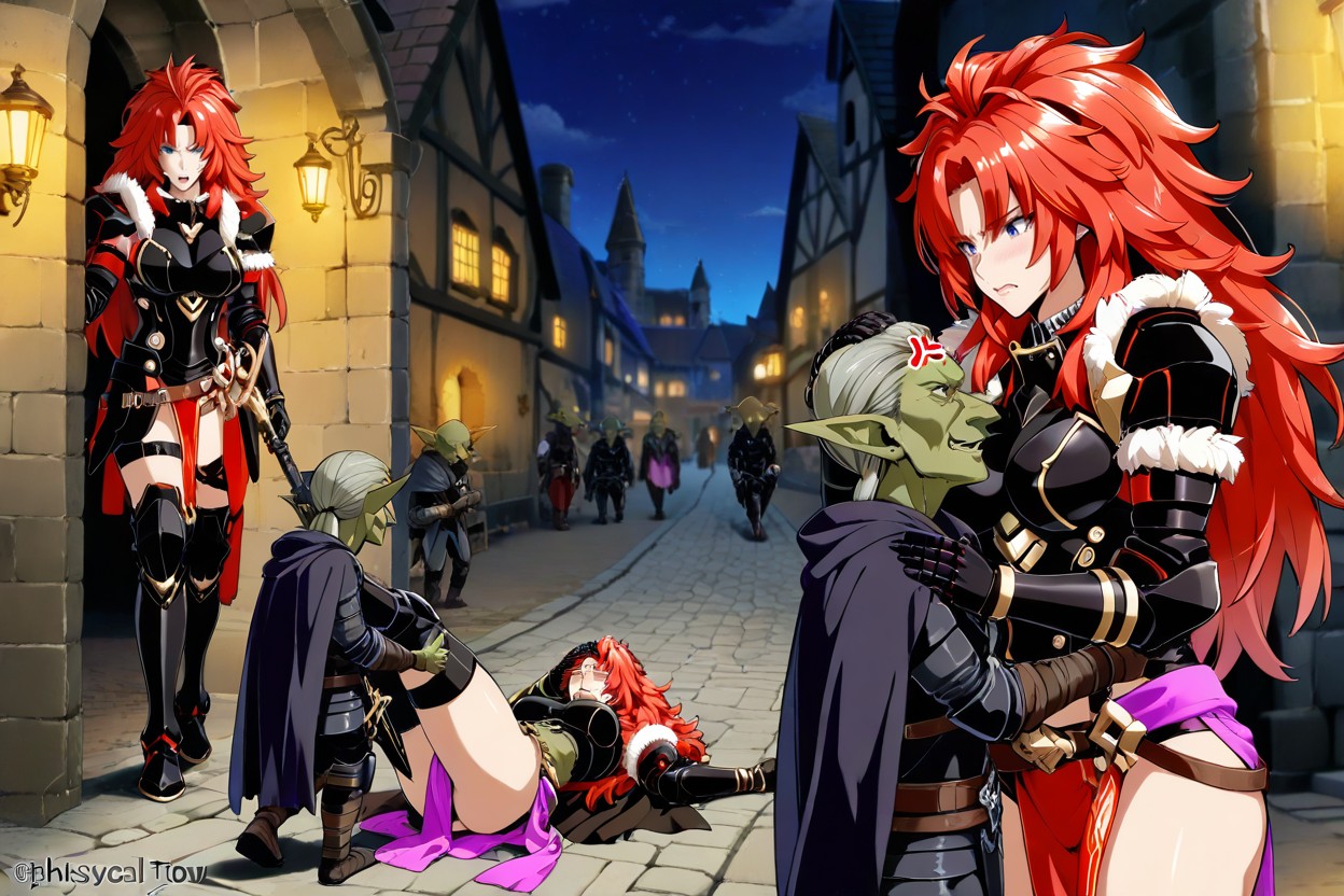 Balde Goblin, Phisycal Contact, Vista Lateral Hentai IA