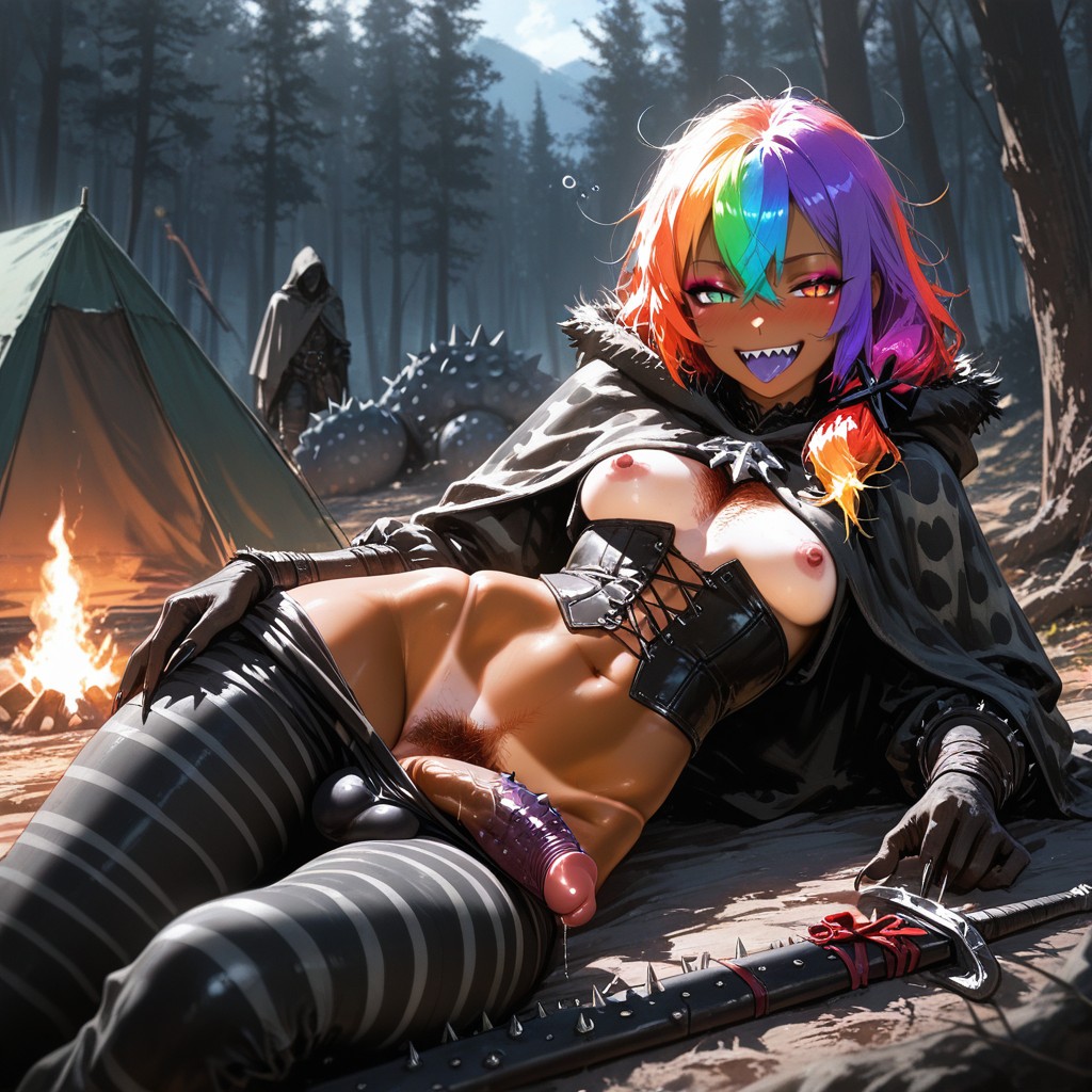 Medieval, Corset, Gros Plan Sur Le Vagin Porno IA Hentai
