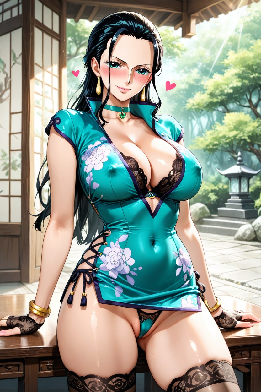 Nico Robin From One Piece, Perfect Body, Pechos Medianos Hentai IA