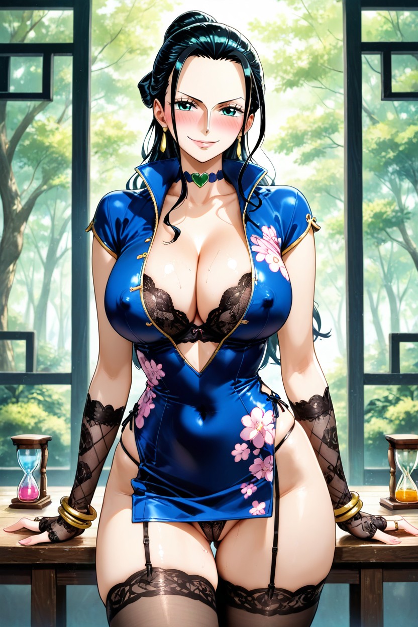 Miniskirt, Espiègle, Nico Robin From One Piece Porno IA Hentai