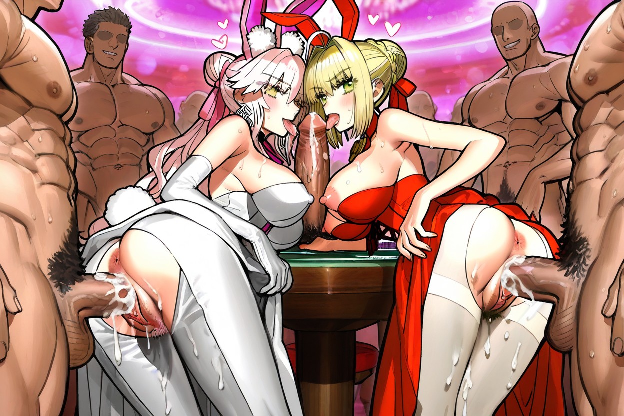 Bodily Fluids, Coño De Gran Tamaño, Poker Table Hentai IA