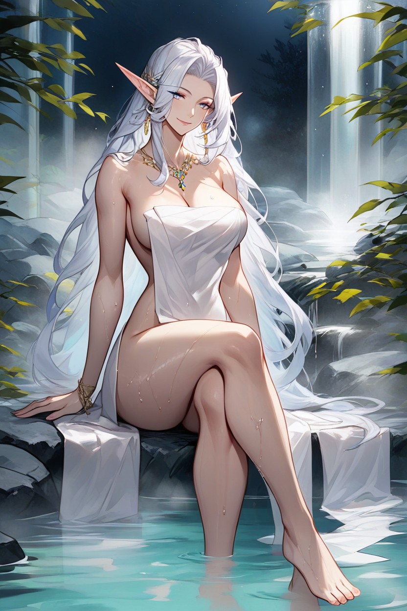 Quality, Relaxed Pose, Isolated Character Porno IA Hentai