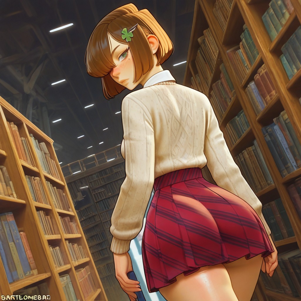 Bobcut, Bartolomeobari Art, Rear View Hentai KI Porno