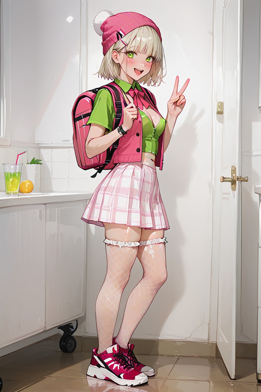 Maigre, Ultra Shy, Visible Bangs Porno IA Hentai