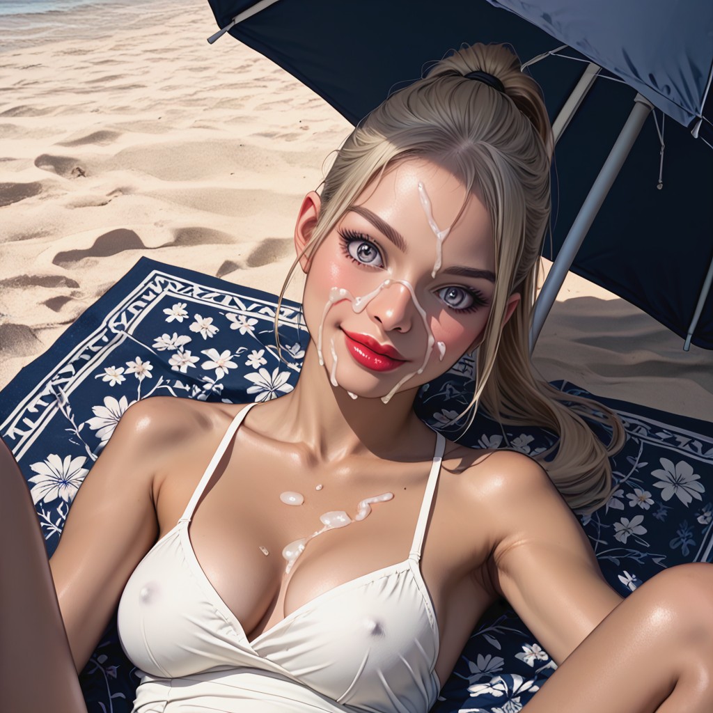 Grey Eyes, Surprise Face, Slimleg Hentai IA