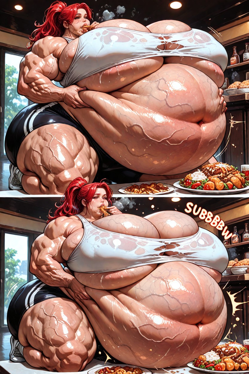 Muscle Expansion, Belly Inflation, 30+ Hentai KI Porno