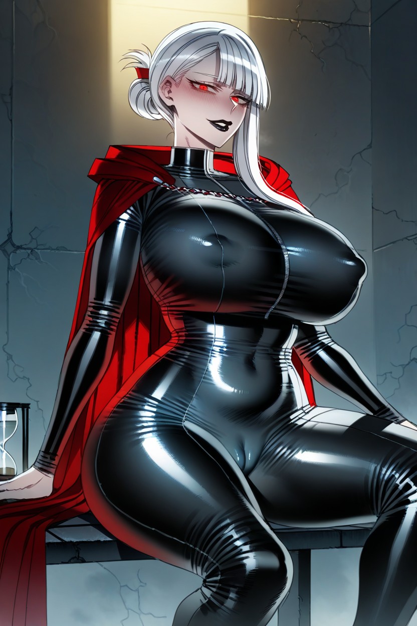 30+, Side View, Parted Lips Hentai IA