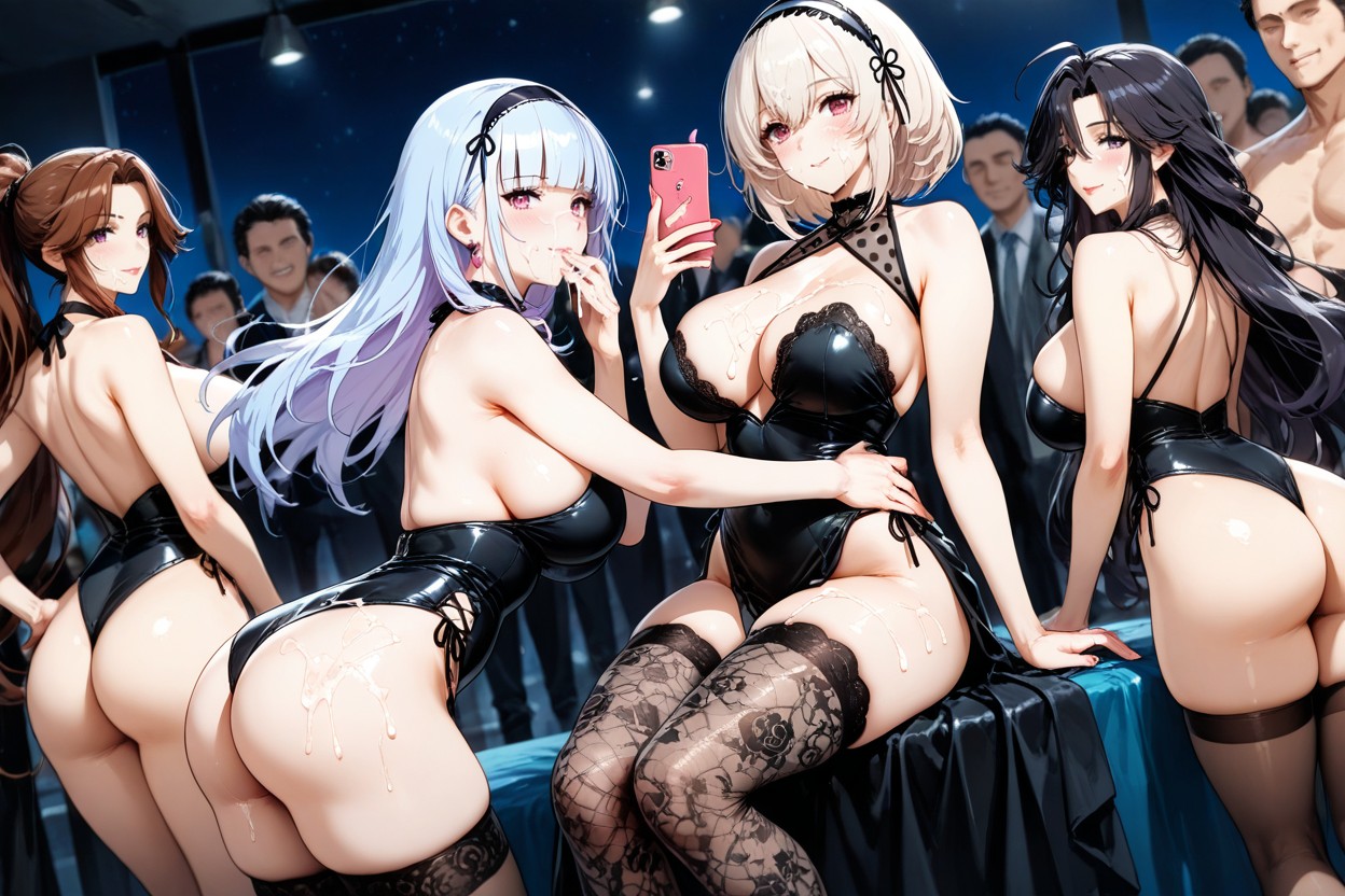 Expose, Culo Mediano, Girls: Azur Lane Dido Hentai IA