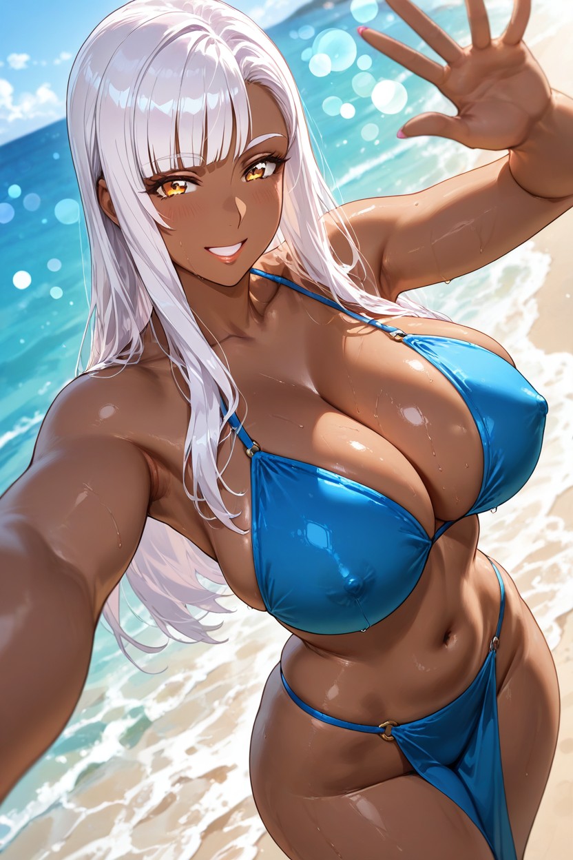Massive Breasts, Model, Bust Shot Hentai AI Porn