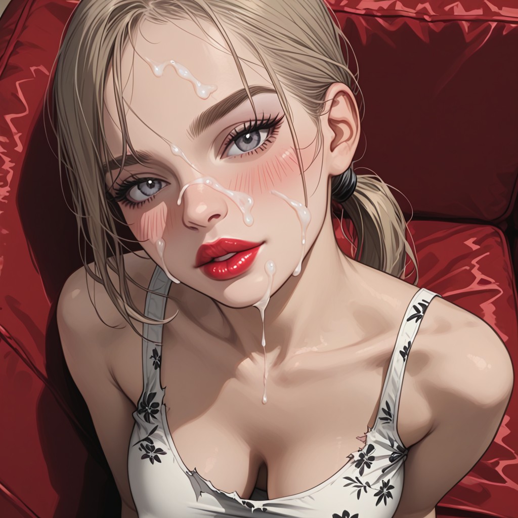 Big Lips, Gluteals, Skinnyleg Hentai IA pornografia