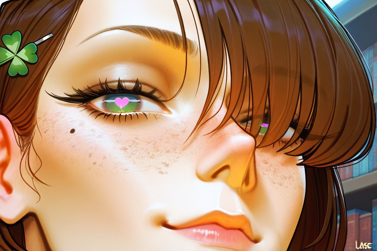 Mouth Out Of Frame, Expressionless, Eye Focus Hentai AI Porn