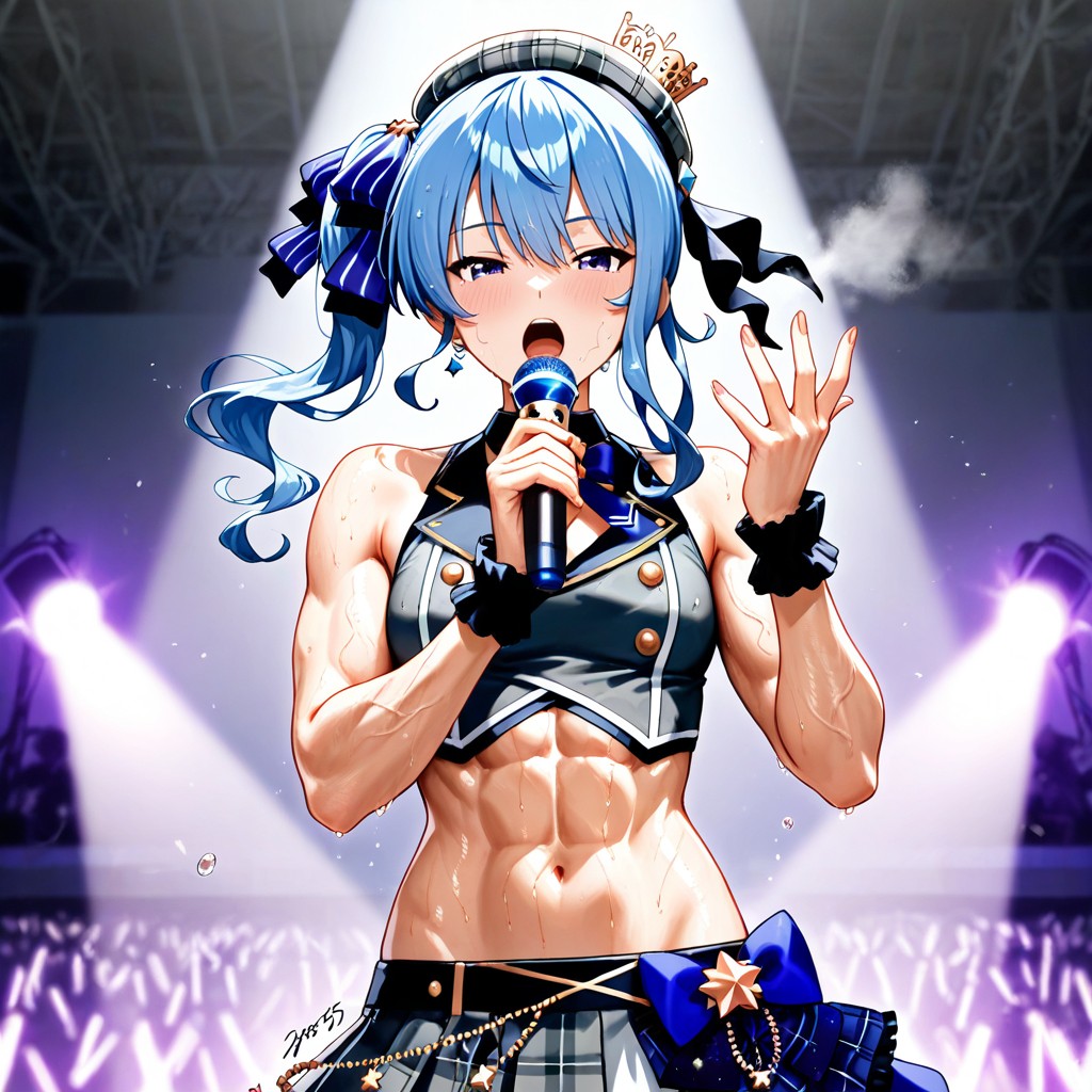 Front View, Abs, 25+ Hentai AI Porn