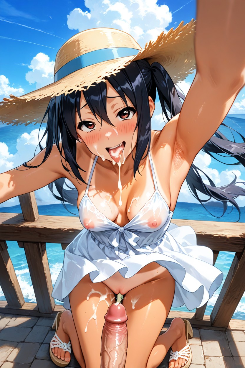 See-through, Shaved Pussy, A Cinematic Perspective Hentai AI Porn