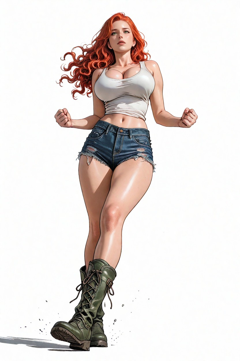 Thong, Jean Shorts, Skinny Hentai AI Porn