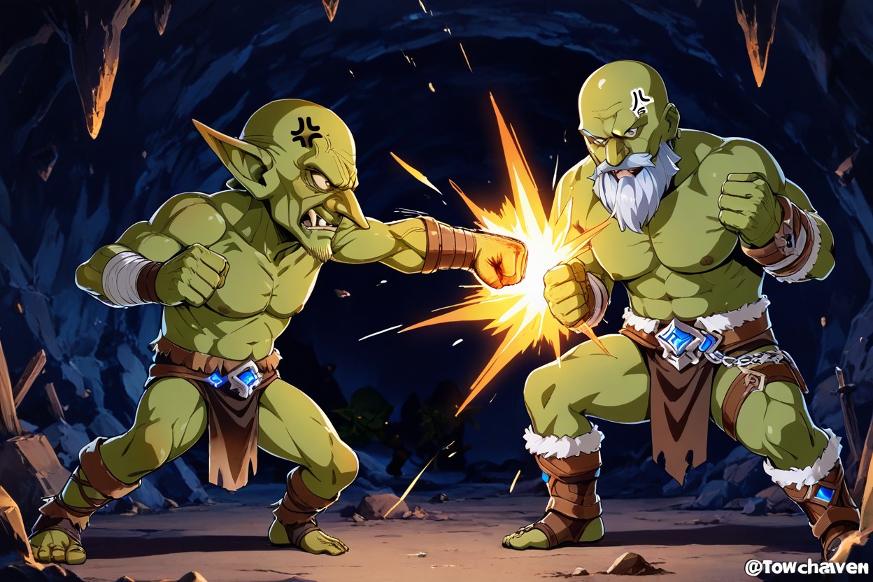 Tow Character, Male Goblin, 18+ Hentai AI Porn
