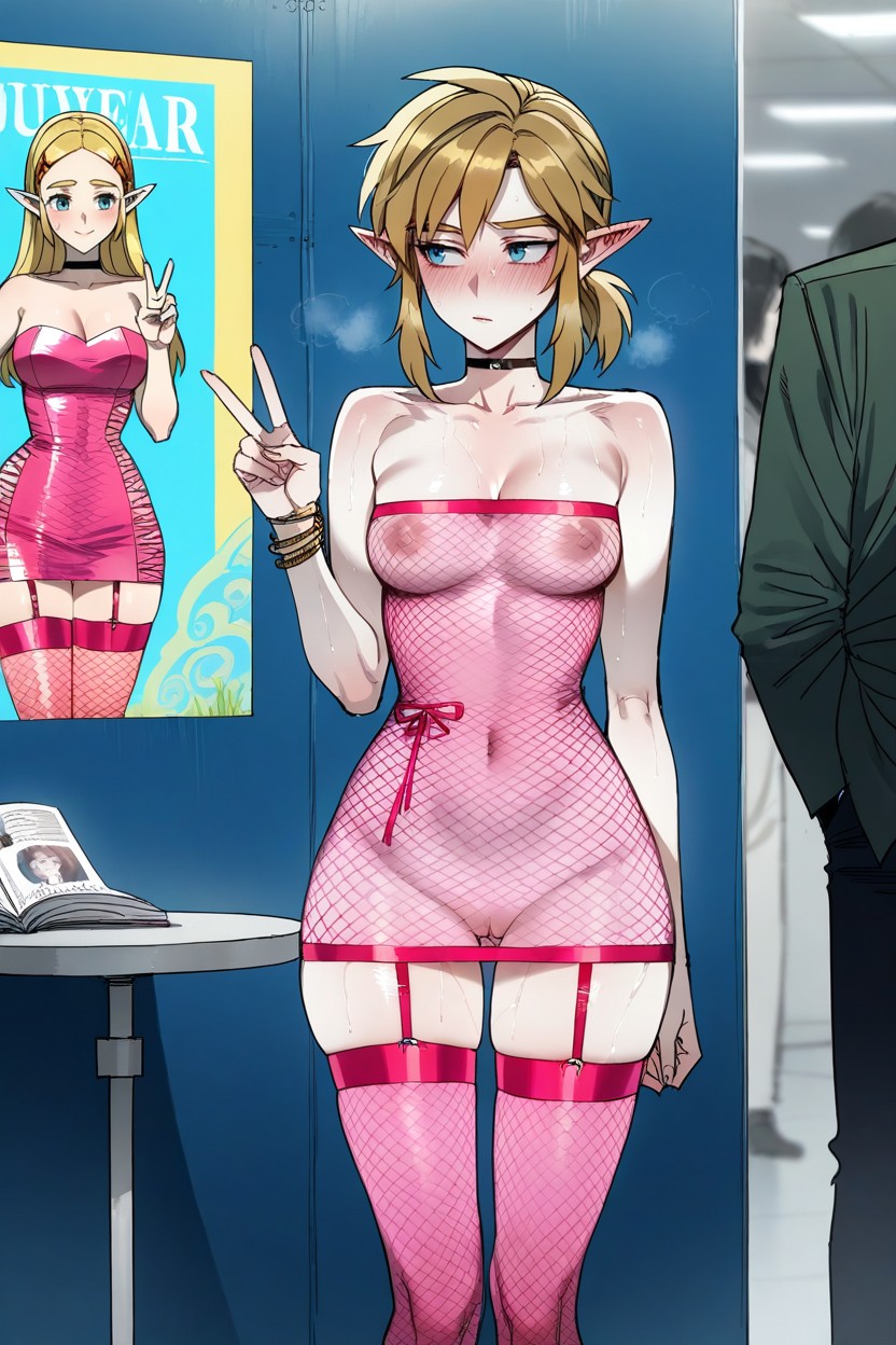 Ponytail, Innie Pussy, Ratatatat Artstyle Hentai AI Porn