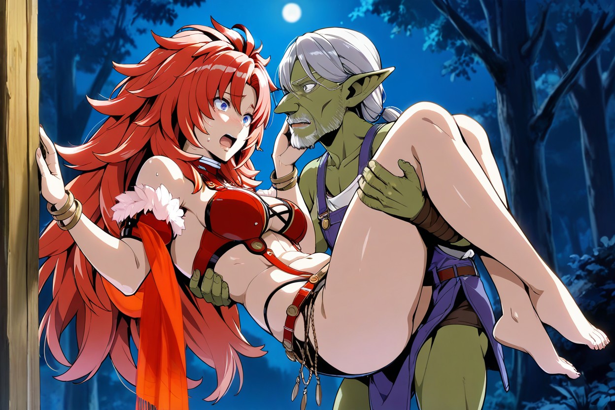 Female's Barefoot, Honkai Impact, With Goblin Hentai KI Porno