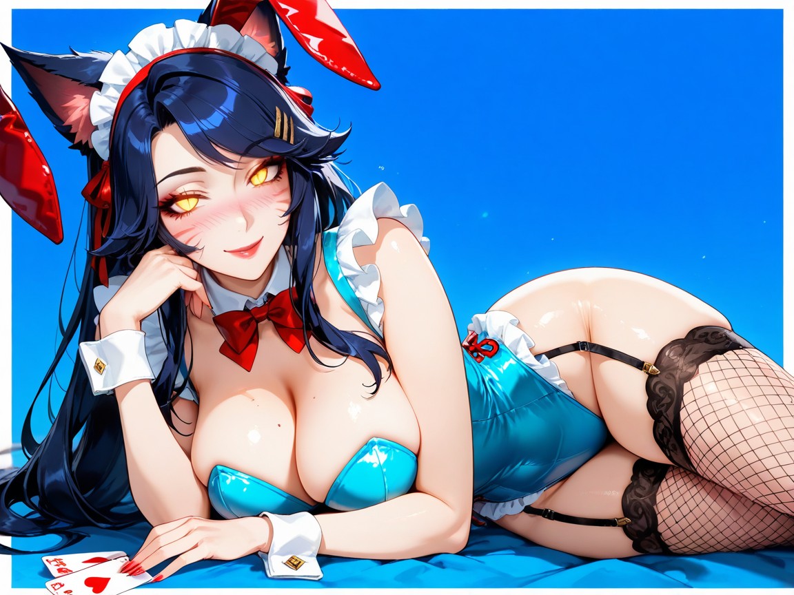 Maid Headdress, Border, Thighhighs Hentai IA