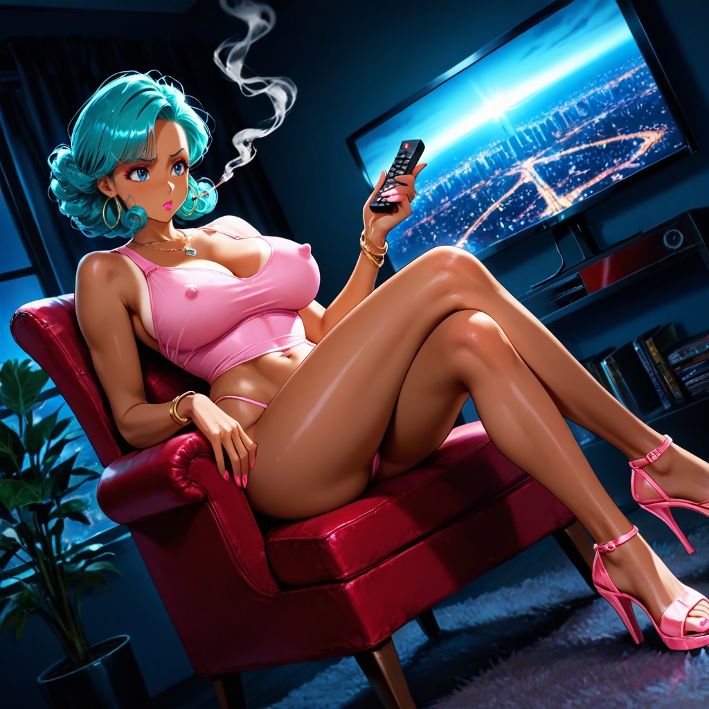 Large Breast, Upset, Short Length Hentai AI Porn