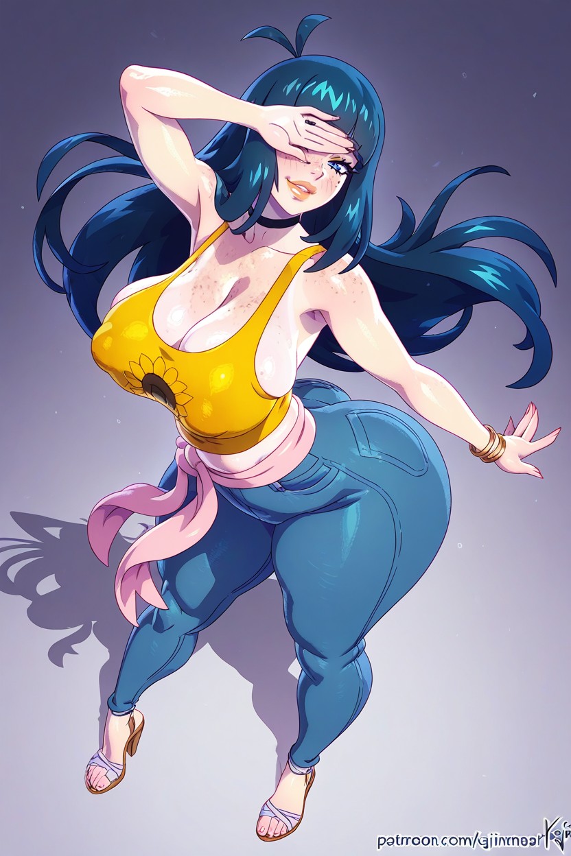Uzumaki*himawari, Looking At Viewer, Modelando Hentai IA