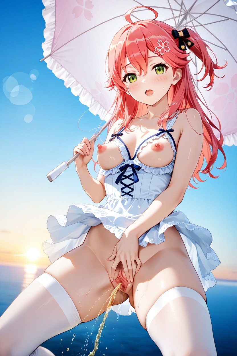 Flying, Pussy, Open Mouth Hentai AI Porn