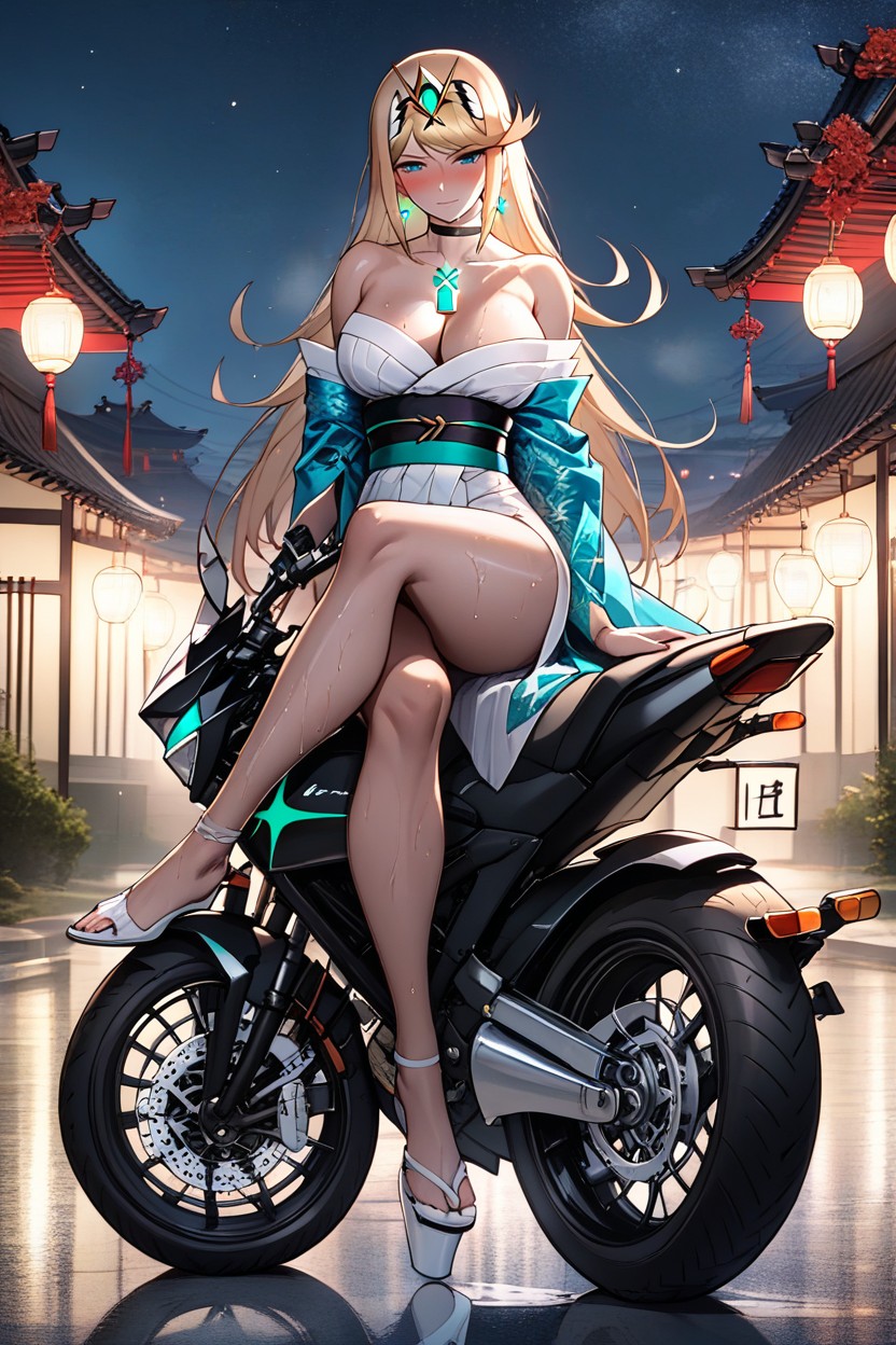 Steamy, Night, Choker Hentai AI Porn