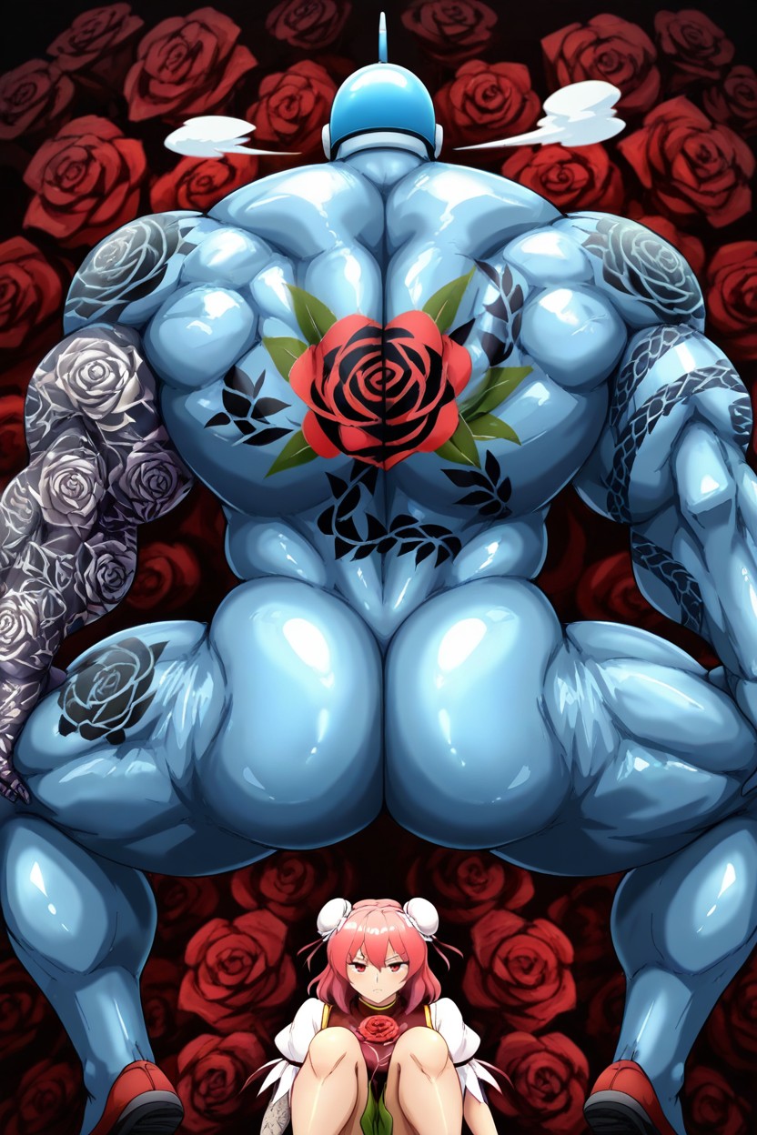 25+, Wide Hips, Iwao Drawing Style Hentai AI Porn