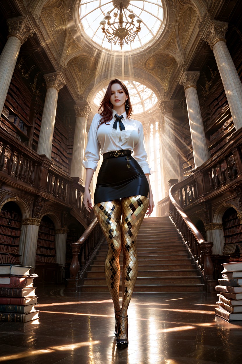 Creating Brilliant Golden Reflections, Hdr, Teacher Hentai AI Porn