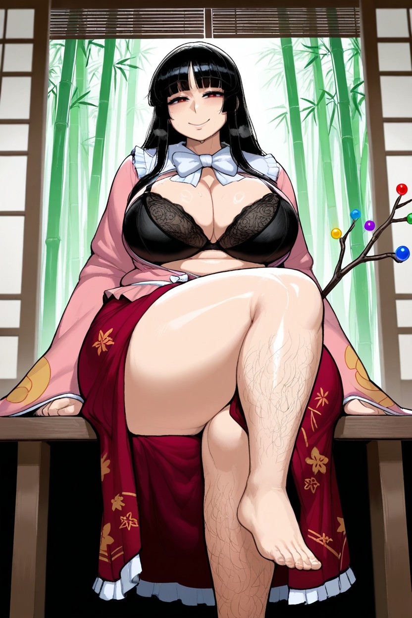 Medium Breast, Barefoot, Long Sleeves Hentai AI Porn