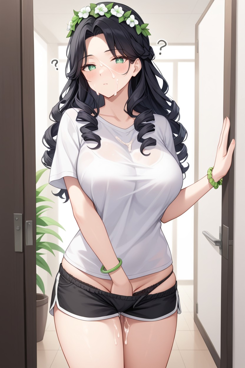Bored, Black Cotton, Standing Hentai AI Porn